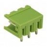 ▷ Conector Macho Con I. 90º, 3 Contactos - Pack 5 uds