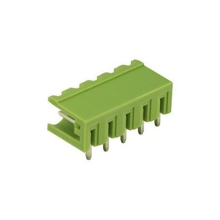 ▷ Conector Macho Con I. 90º, 5 Contactos - Pack 25 uds