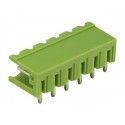 ▷ Conector Macho Con I. 90º, 6 Contactos - Pack 25 uds