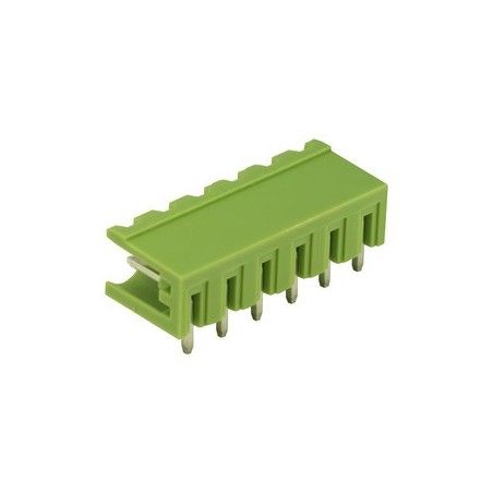 ▷ Conector Macho Con I. 90º, 6 Contactos - Pack 25 uds