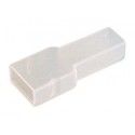 ▷ F Unidades A Faston 6.3 Mm.- Transparente - Pack 100 uds