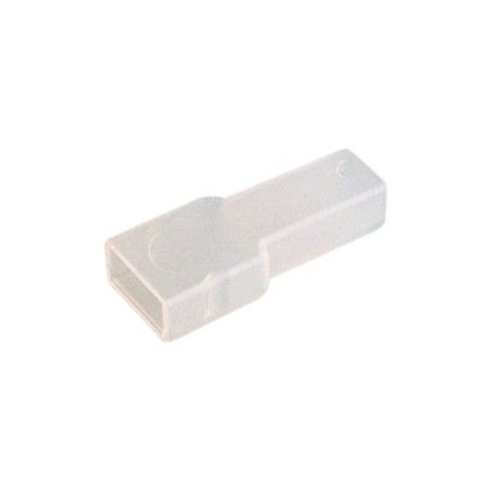 ▷ F Unidades A Faston 6.3 Mm.- Transparente - Pack 100 uds