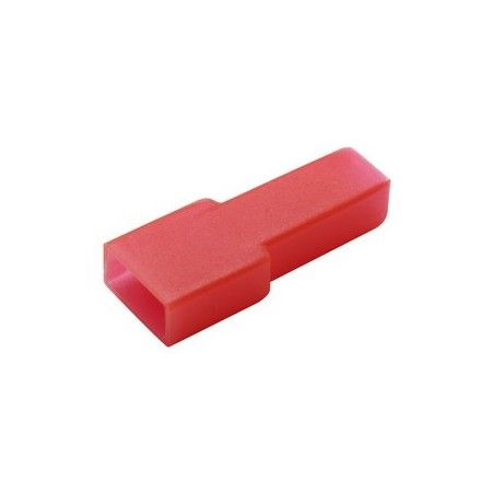 ▷ F Unidades A Faston 6.3 Mm - Roja - Pack 100 uds