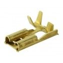 ▷ Terminal Hembra Enchufable Tipo Bandera. - Pack 100 uds