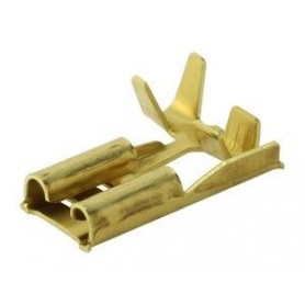 ▷ Terminal Hembra Enchufable Tipo Bandera. - Pack 100 uds