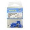 ▷ Caja 10 Faston Macho Aislado 6.35 Azul - Pack 5 uds