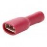 ▷ Terminal Hembra Aislada Con Vinilo. 6.3Mm. - Pack 100 uds