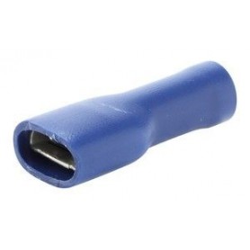 ▷ Terminal Hembra Aislada Con Vinilo.6.3Mm - Pack 100 uds