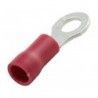 ▷ Terminal Redondo 3.7 Mm. Rojo. - Pack 100 uds