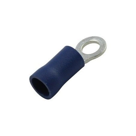▷ Terminal Redondo 3.7 Mm. Azul. - Pack 100 uds