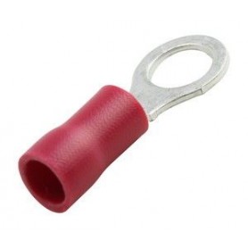▷ Terminal Redondo 5.3 Mm. Rojo. - Pack 100 uds