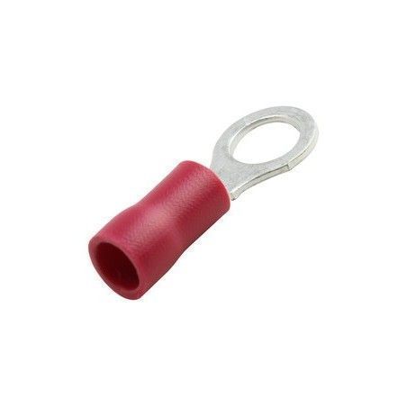 ▷ Terminal Redondo 5.3 Mm. Rojo. - Pack 100 uds