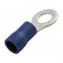 ▷ Terminal Redondo 5.3 Mm. Azul. - Pack 100 uds