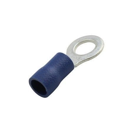 ▷ Terminal Redondo 5.3 Mm. Azul. - Pack 100 uds