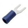 ▷ Terminal Horquilla 4.3 Mm. Azul. - Pack 100 uds