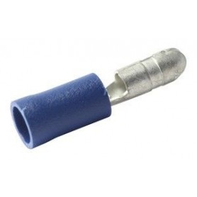 ▷ Terminal Macho Cilíndrico Aislado Con Vinilo - Pack 100 uds