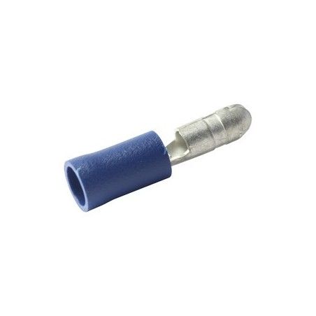 ▷ Terminal Macho Cilíndrico Aislado Con Vinilo - Pack 100 uds