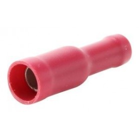 ▷ Terminal Hembra Cilíndrico Aislado Con Vinilo - Pack 100 uds