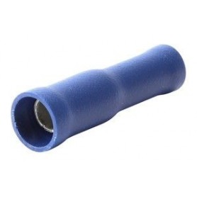 ▷ Terminal Hembra Cilíndrico Aislado Con Vinilo 10.928/2 - Pack 100 uds