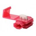 ▷ Conector Cable-Cable. Aérea.Rojo. - Pack 100 uds