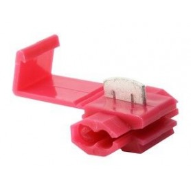 ▷ Conector Cable-Cable. Aérea.Rojo. - Pack 100 uds