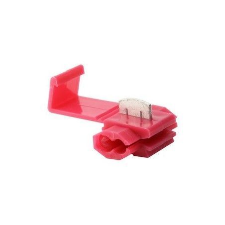▷ Conector Cable-Cable. Aérea.Rojo. - Pack 100 uds