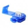 ▷ Conector Cable-Cable. Aérea.Azul - Pack 100 uds