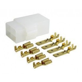 ▷ Caja Conexión 4 Vías+4 Faston Hembra +4 Ma | Ferreidea
