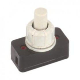▷ Interruptor A Pulsador 1A/250V.B/Blanco - Pack 10 uds