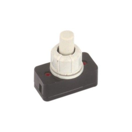 ▷ Interruptor A Pulsador 1A/250V.B/Blanco - Pack 10 uds