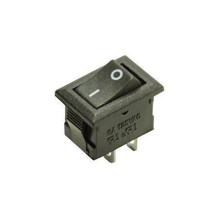 ▷ Interruptor Miniatura 3A, On-Off. - Pack 25 uds