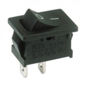 ▷ Interruptor Unipolar 10A/250V,Faston 4.8,On-Off - Pack 25 uds