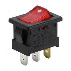 ▷ Interruptor Unipolar Luminoso.10A/250V,Fast - Pack 25 uds