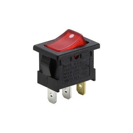 ▷ Interruptor Unipolar Luminoso.10A/250V,Fast - Pack 25 uds