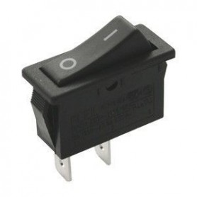 ▷ Interruptor Negro Faston - Pack 25 uds