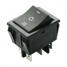 ▷ Interruptor Bipolar 3 Pos.On-Off-On.Neg. - Pack 10 uds
