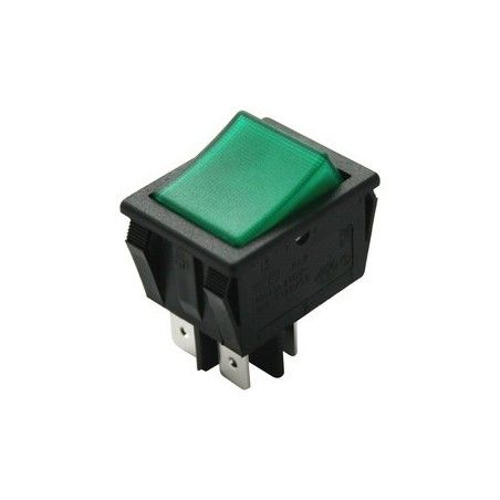 ▷ Interruptor Luminoso Con N T/V Fluor - Pack 50 uds