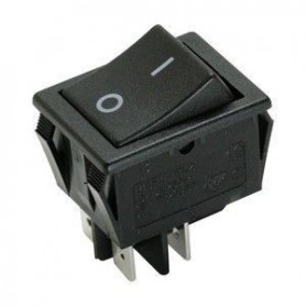 ▷ Pulsador Negro Faston 11.405.P/N - Pack 25 uds