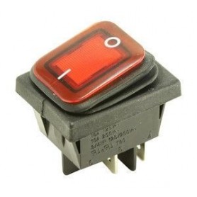 ▷ Interruptor Luminoso Con N T/R. Estanco. - Pack 10 uds