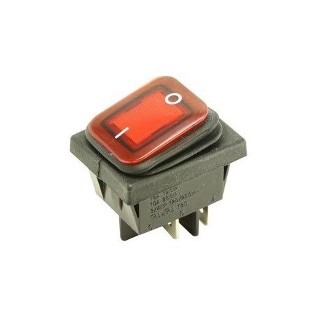 ▷ Interruptor Luminoso Con N T/R. Estanco. - Pack 10 uds