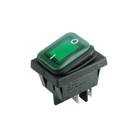 ▷ Interruptor Luminos.Con N T/V Flúor.Estanc - Pack 10 uds