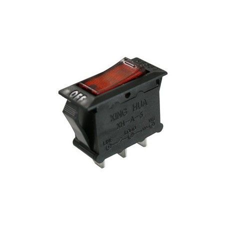 ▷ Interruptor Luminoso Térmico Bimetálico Unipolar - Pack 10 uds