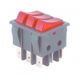 ▷ Interruptor Luminoso Térmico Bimetálico Unipolar 11.411.IL/NR/6 - Pack 10 uds