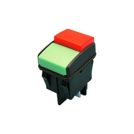 ▷ Interruptor 2 Teclas. Con N T/R T/V.On-Off - Pack 25 uds