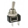 ▷ Interruptor Unipolar On-Off+ Palanca Metál.Terminales 6.35 - Pack 10 uds