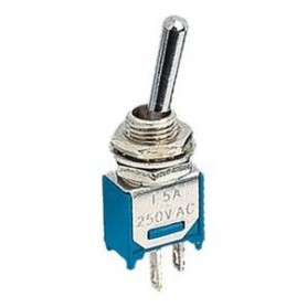 ▷ Interruptor /Conmutador Unipolar . Miniatura - Pack 10 uds