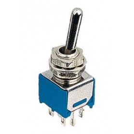 ▷ Interruptor /Conmutador Bipolar.Miniatura - Pack 25 uds
