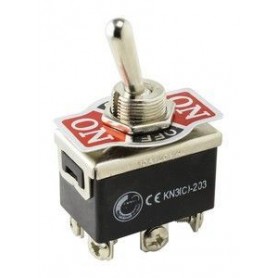 ▷ Interruptor Bipolar 3 Posiciones On-Off-On. - Pack 10 uds