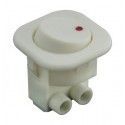 ▷ Interruptor Unipolar 3A/250V.Empotra..Blanco - Pack 25 uds
