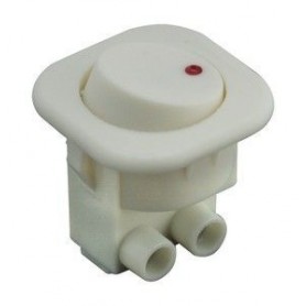 ▷ Interruptor Unipolar 3A/250V.Empotra..Blanco - Pack 25 uds